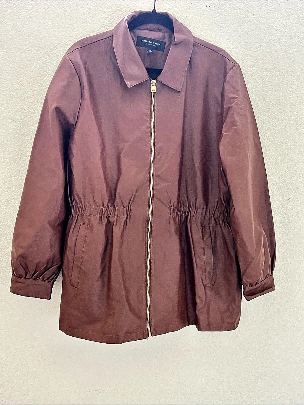 Marc New York Brown Utility Jacket Size XL Like New